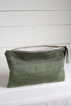 Extra Large WWII era Canvas Utility Pouch
