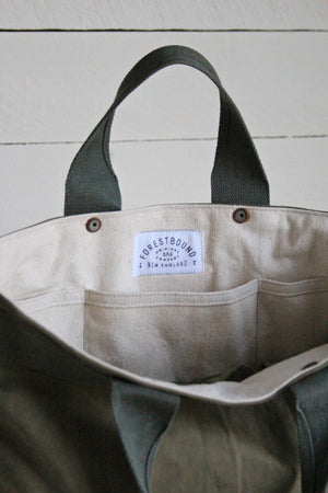 WWII era Canvas Carryall