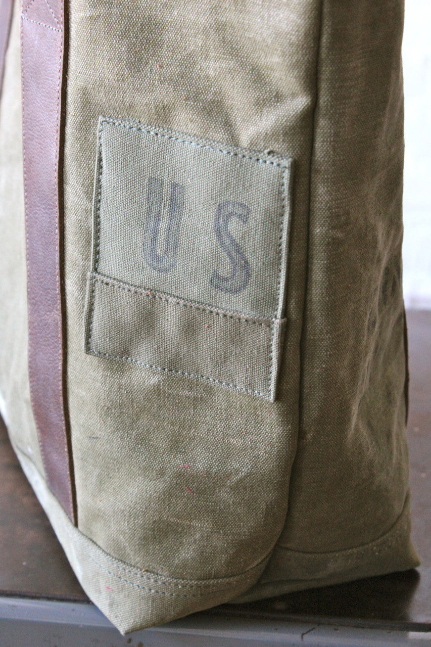WWII era Canvas Carryall