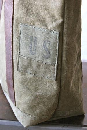 WWII era Canvas Carryall
