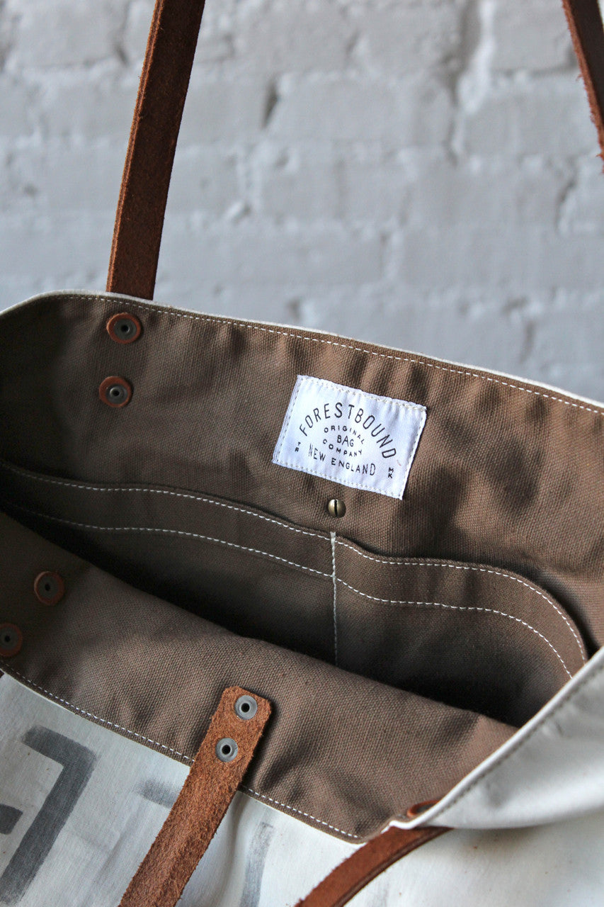 WWII era US Navy Cotton Carryall