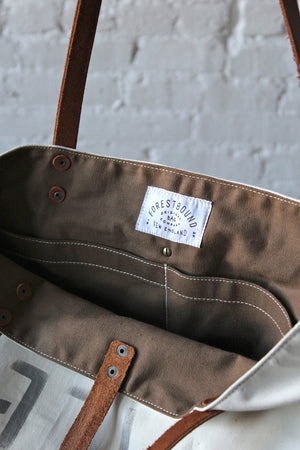 WWII era US Navy Cotton Carryall