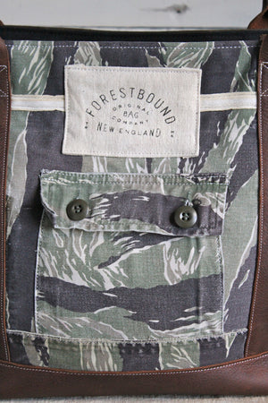 1940's era Canvas & Camo Carryall