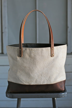 1950's era Canvas Carryall