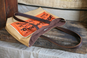WWII era Canvas & 1950's Work Apron Carryall - SOLD