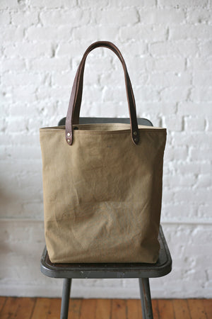 WWII era Canvas & Work Apron Tote Bag