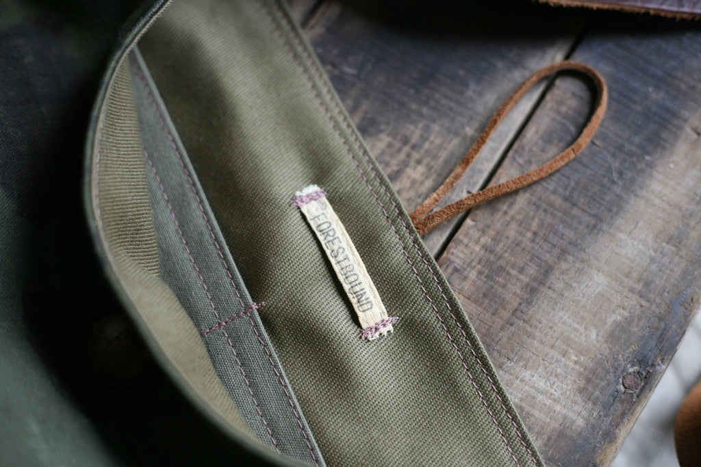 WWII era Canvas Side Bag - SOLD