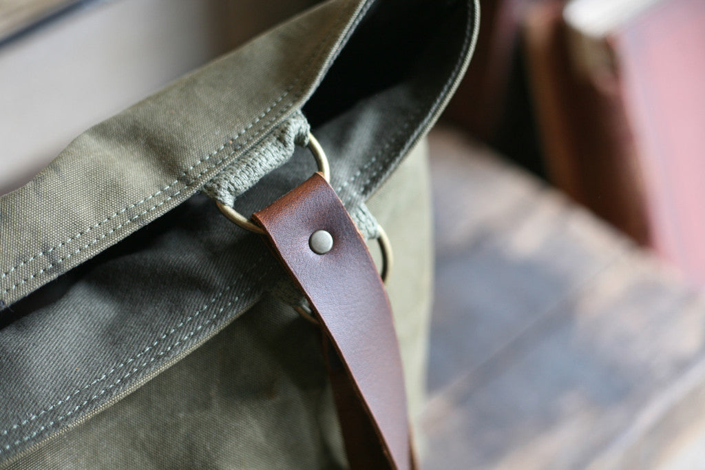 WWII era Canvas Tote Bag - SOLD
