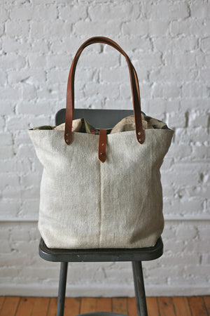 1930s era Linen Carryall