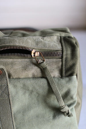 WWII era Canvas Duffle Bag