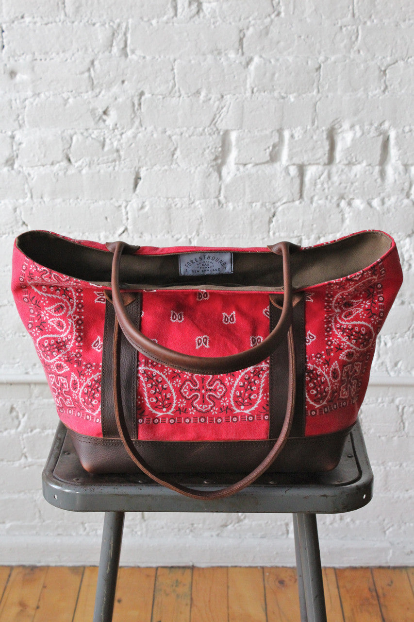 1960's era Bandana Carryall