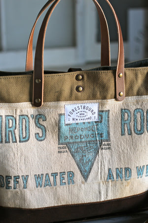 WWII era Canvas & Work Apron Carryall
