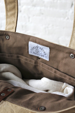WWII era Canvas Carryall