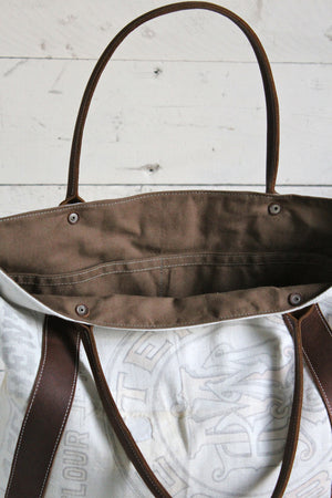 1930's era Flour Sack Carryall