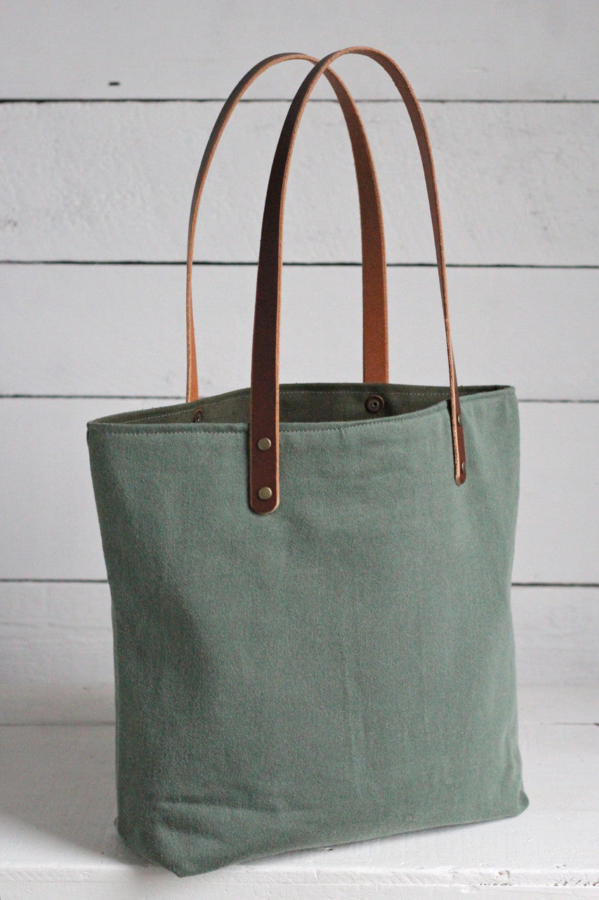 WWII era Military Canvas Pocket Tote