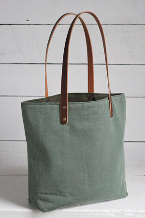WWII era Military Canvas Pocket Tote