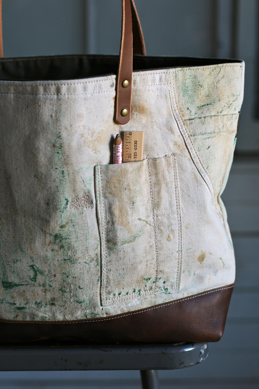 1940's era Painter's Apron Carryall