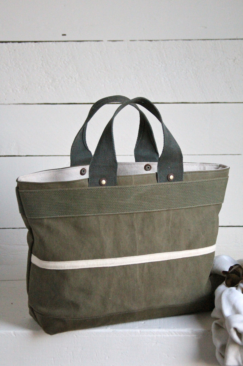 WWII era Canvas Carryall