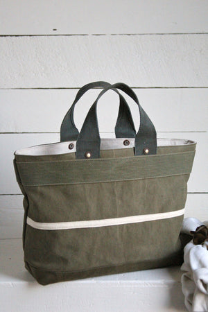WWII era Canvas Carryall