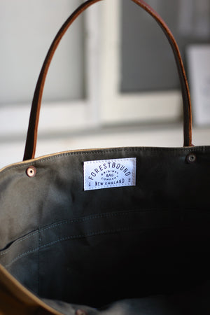 Extra Large WWII era Canvas Carryall