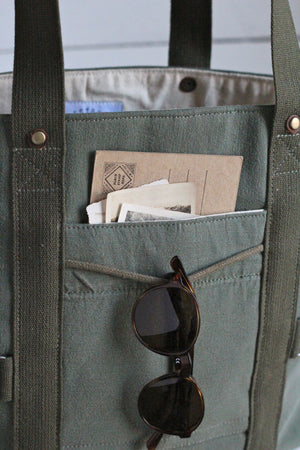 WWII era Canvas Carryall