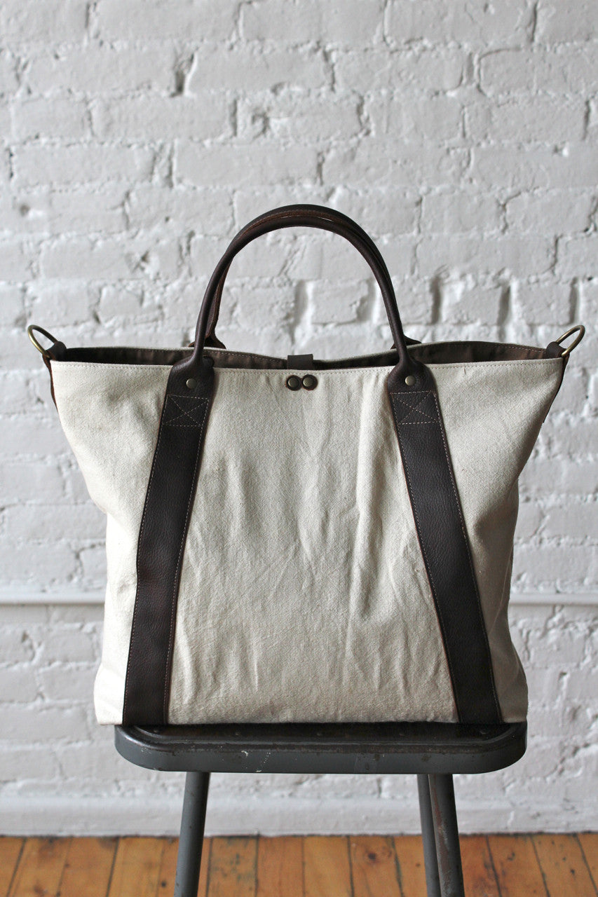 1940s era Feed Sack Carryall