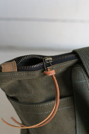 WWII era Canvas Travel Tote