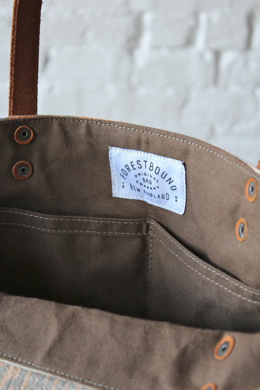 1930's era Feed Sack Tote Bag