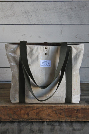 1970's era Painter's Drop Cloth Carryall