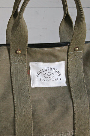 WWII era Canvas Carryall