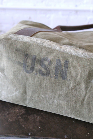 WWII era Canvas Carryall