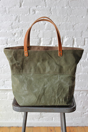 WWII era Canvas & Camo Carryall