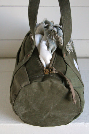 WWII era Canvas Duffle Bag