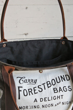 1940's era Canvas & Camo Carryall