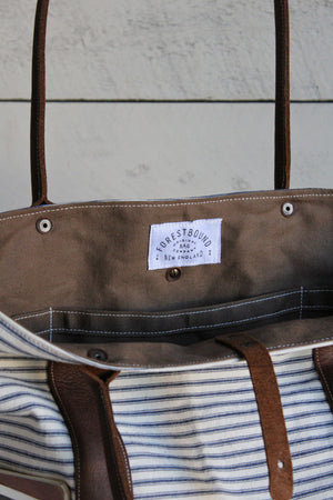 1950's era Striped Carryall