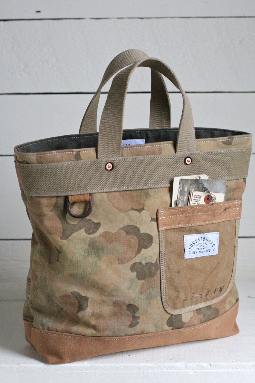1950's era Cloud Camo Carryall