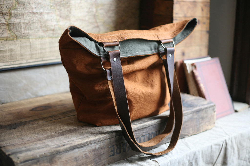 WWII era Canvas Tote Bag - SOLD