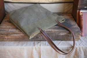 WWII era Canvas Tote Bag - SOLD