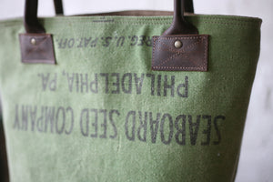 1950's era Feed Sack Tote Bag