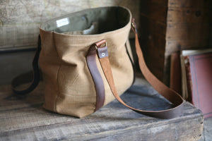 WWI era Canvas Carryall - SOLD