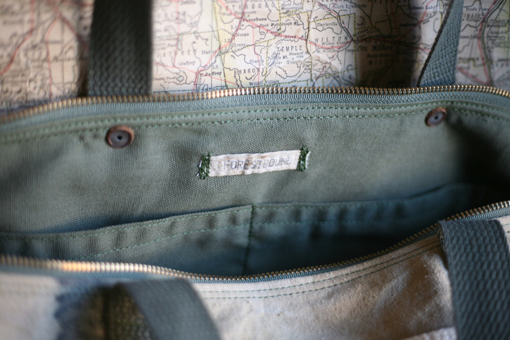 WWII era Canvas Weekend Bag - SOLD