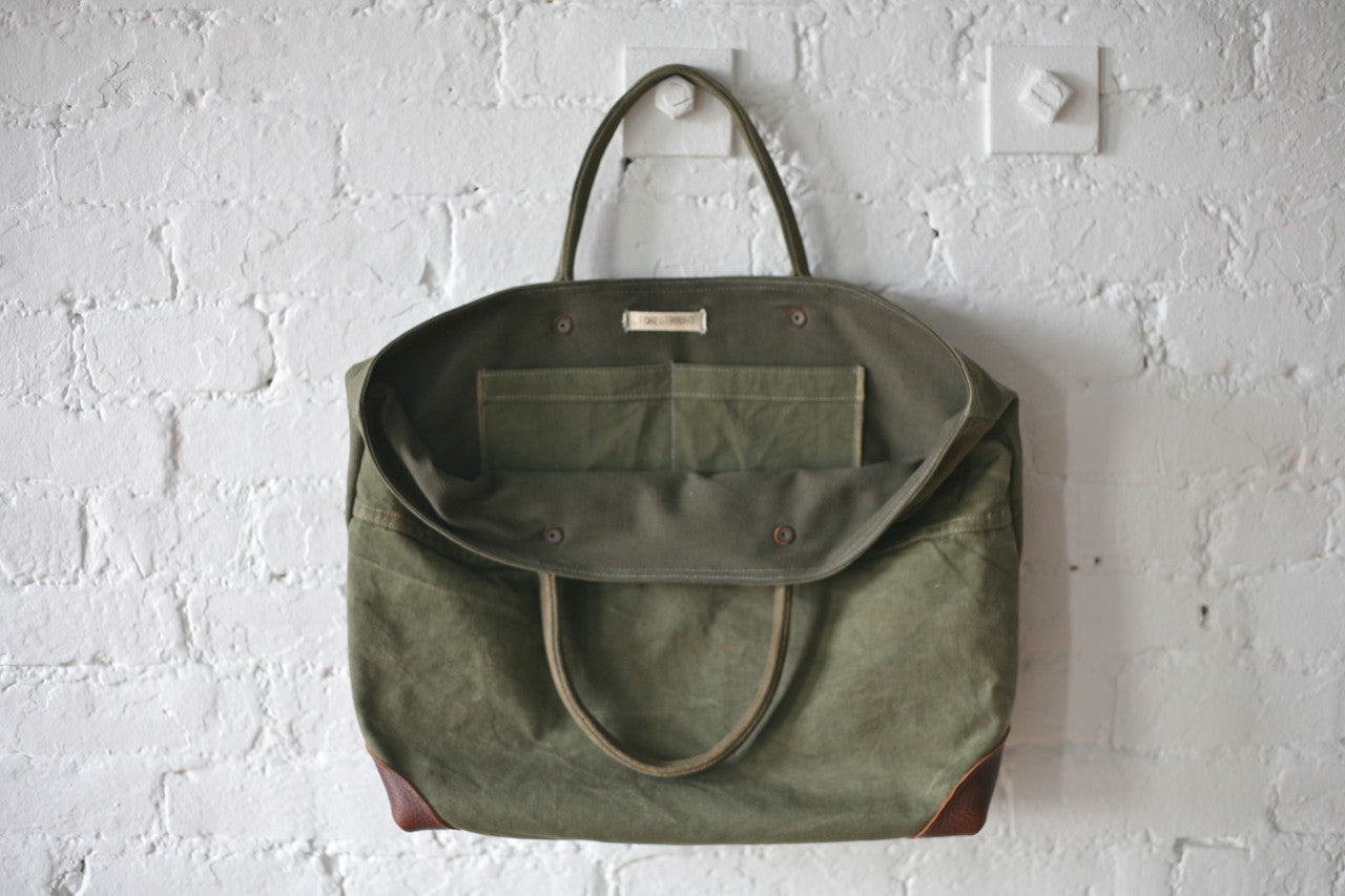 WWII era Canvas Carryall