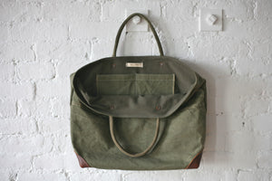 WWII era Canvas Carryall