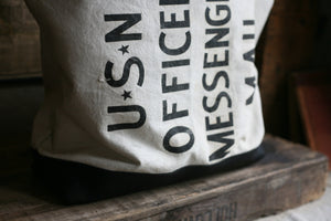 Leather Bottomed WWII era Weekend Bag - SOLD