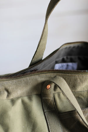 WWII era Canvas Duffle Bag