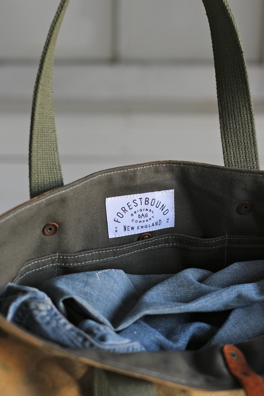 1950's era Cloud Camo Carryall
