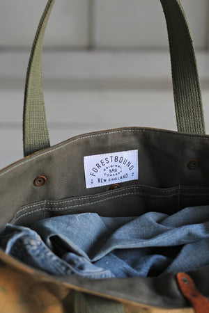 1950's era Cloud Camo Carryall