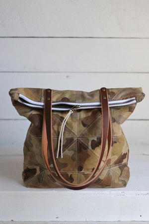 The Rambler / Quilted 1950's era Cloud Camo