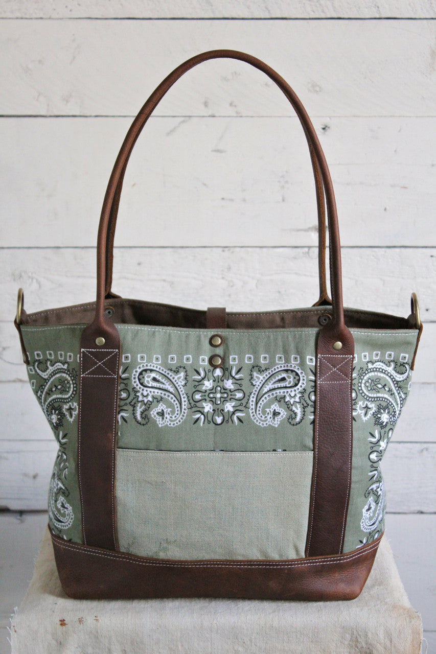 1950's era Bandana Weekend Bag