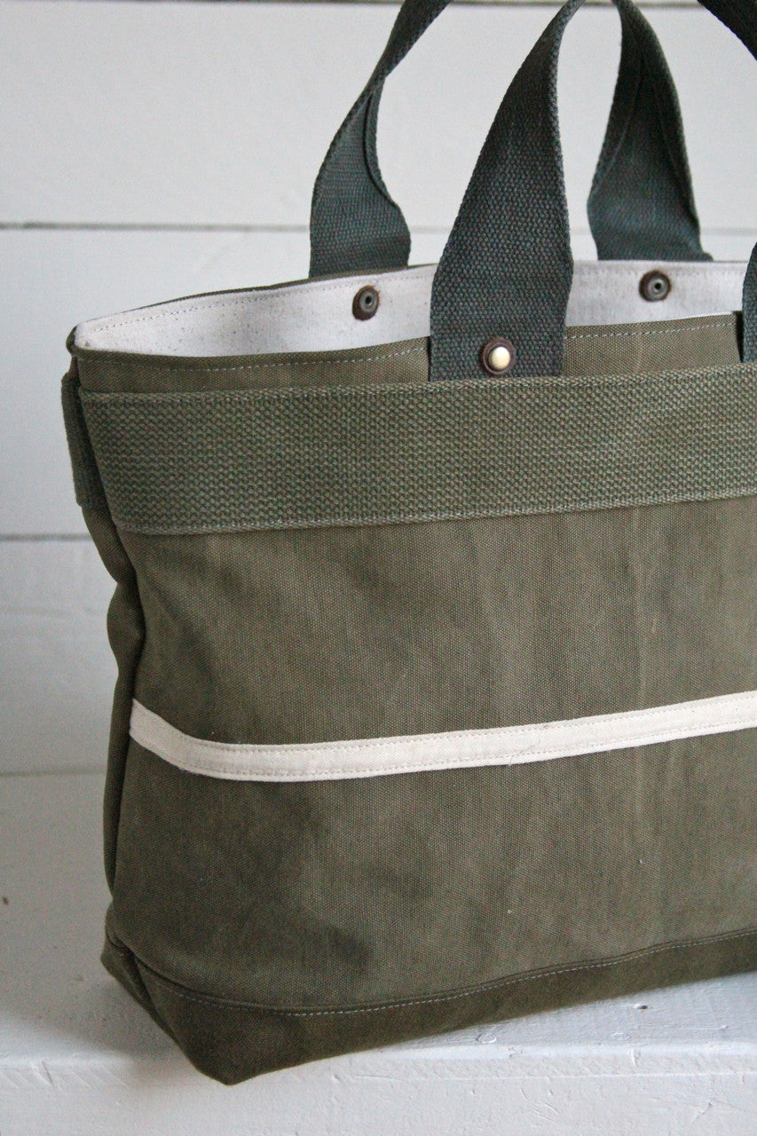 WWII era Canvas Carryall